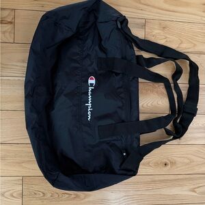 Champion Black Duffel Bag for Men!